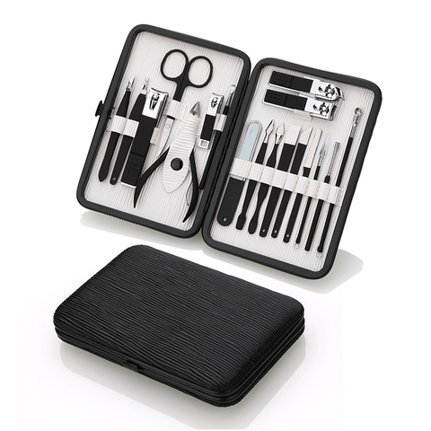 Factory New Popular 18 Pcs Pedicure Kits Personal Care Grooming Manicure Set