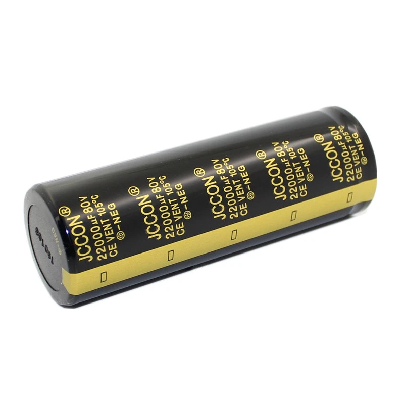 Factory power performance manufacturers Snap-in electrolytic capacitor 80v22000uf 35x100 from Shenzhen