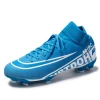 Factory price Children adults original turf FG training football boots high ankle soccer shoes