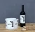 Import Factory price roll bottle label sticker, hot sale wine label from China