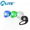 Factory Promotional Bicycle Light Accessory Simicone LED Bright Bike Lights