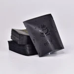 Factory Wholesale Aluminum Foil 9-30g Small Coffee Pouch Three Side Sealed Drip Coffee Bag