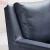 Import Factory Wholesale Bedroom Leather design Couch living room furniture black single seat leather armrest sofa from China