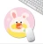 Import Factory wholesale cute round natural rubber mouse pad small fresh computer personality creative office mouse pad from China