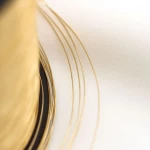 Factory Wholesale Multi 4 Sizes 0.3 mm  0.4 mm 0.5 mm 0.6 mm 14K Gold Plated Jewelry Accessories Copper Wire