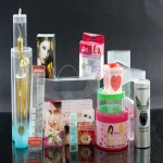 Factory Wholesale Plastic Box Fashion Design Tube Plastic Compact Powder Case