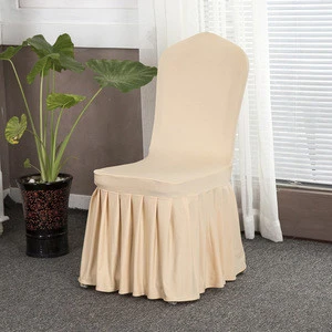 Factory Whosale cheap spandex folding chair cover