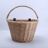 factory woven removable bike baskets hanging wicker storage bicycle front basket