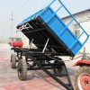 Farm machinery 4-wheel tractor farm dump trailer for transporting
