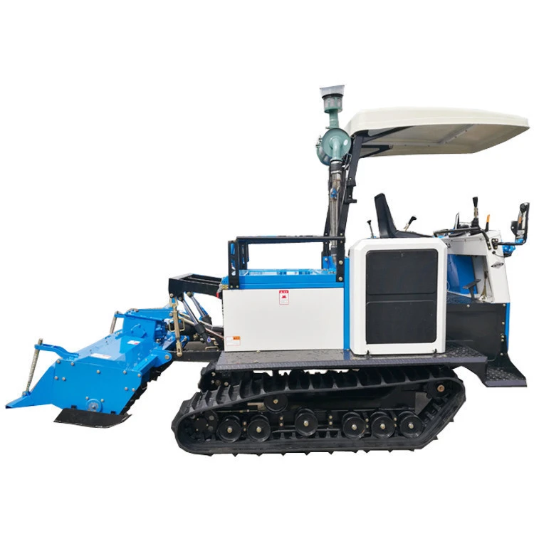 farming machinery equipment agricultural crawler track rotary cultivator for sale