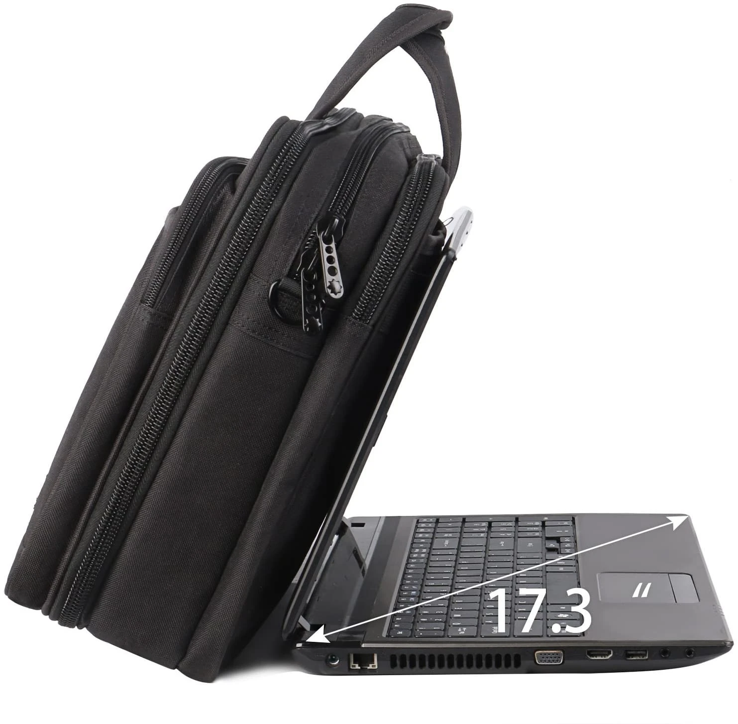 Fashion 15.6 Inch Laptop Bag,Business Portable Carrying Case Computer Shoulder Bag, Business Portable Carrying Case Computer
