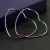 Import Fashion Hot Sell Big Rainbow Heart Hoop Earrings Boho Fashion Stainless Steel Hoops Earring Hypoallergenic Jewelry Wholesale from China