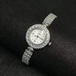 Fashion Jewellery Luxury Zircon Bracelet Watch Inlaid Womens Style Designers Quartz S925 Silver Mermaid Watches 925