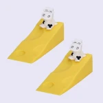 fashion oem funny cartoon decorative silicone angle door stop