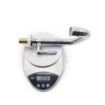Fashionable basin faucet with single handle faucet ceramic cartridge