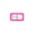 Fashionable Fuxia Color Women Belt Buckle With Imitation Raffia For Garment Bags &amp; Shoes