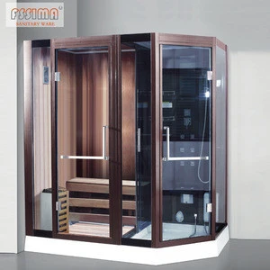 Fashionable steam sauna infrared sauna and steam combined room,steam sauna room