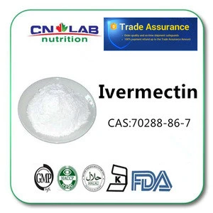 Feed Grade Additive Ivermectin 99% Raw Powder For animals /CAS: 70288-86-7