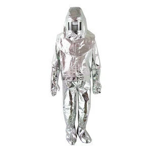 Fire proof suit Aluminum fireproof work clothes