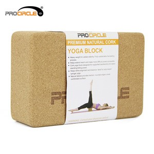 Fitness High Quality Natural Cork Yoga Block