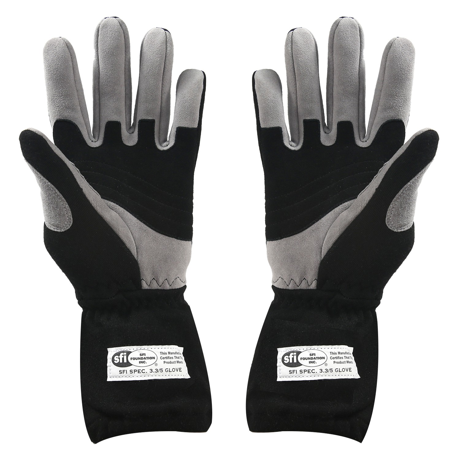 Flame Retardant Suede Leather Auto Racing Safety Driving Gloves Certified SFI 3.3/5