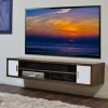 Floating wall mount entertainment center tv stand