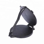 Folding Cookware Bacon Press Cast iron Tortilla Press