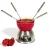 Import For Chocolate Fountain Cheese Fondue Roast Marshmallows Color Stainless Steel skewer sticks Fondue Fork from China