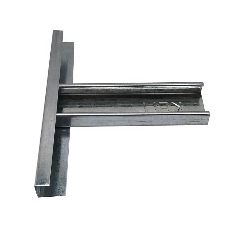 free samples galvanized steel ceiling profiles metal u channels joist