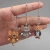 Import Free Shipping 5pcs/set 3D Doll tom and jerry Keychain key chains Mouse kitty Action Figures jewelry pendent charm from China