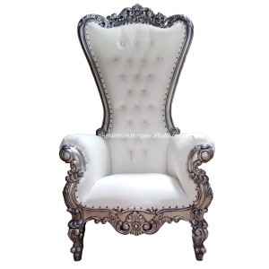 French Baroque cheap High Back King Throne chair