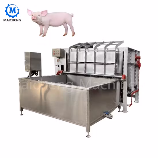 Fully Automatic Pig Hair Removal Machine Pig Shaver Debristling Machine