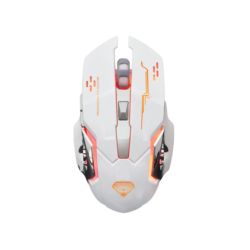 Gaming Racing charging 7-color Backlight Breath Comfort Gamer Mice Rechargeable Wireless Gaming Mouse