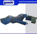 Gaode nice auto hydraulic scrap mobile baler machine