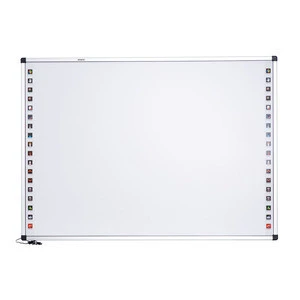 Gaoke 85 inch size electromagnetic and infrared interactive whiteboard price cheap smart board for school classroom and office