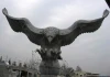 garden product carving stone granite eagle statue