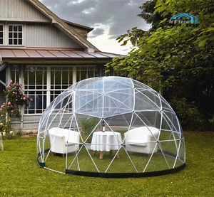 Geodesic Dome Green cabin House igloo Tents for outdoor activities