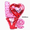 Giant Size Laser Siamese letter Love Foil Balloon Helium Ballons Birthday Wedding Valentine&#039;S Day Party Decoration