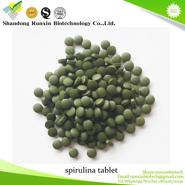 GMP certificated spirulina tablet 250mg