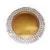 Gold Crystal Charger Plate