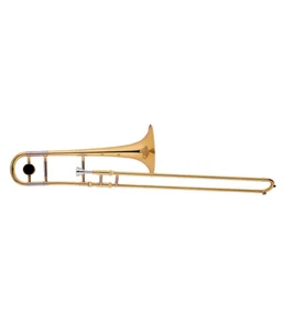 Gold Lacquer Tenor Trombone Bb Key