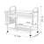 Import Good Quality Double Layer Stanless Steel Dish Rack Dish-drying-rack for Kitchen Counter from China