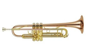 Good quality High grade Bb trumpet rose gold brass trumpet