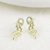 Grace Jewelry Popular Statement Custom Gold Plated Fashion Jewelry 925 Sterling Silver Earrings Women Luxury