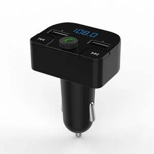 GXYKIT Qualified G16 Dual  USB Hands-free 5V 2.1A Car Charger FM Transmitter 15m 87.5-108.5 Mhz Car Bluetooth MP3 Player