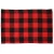 Import H366 44 * 29CM Xmas Restaurant Dinner Non Slip Table Mat Personal Dinner Pad Red Black Plaids Christmas Buffalo Placemat from China