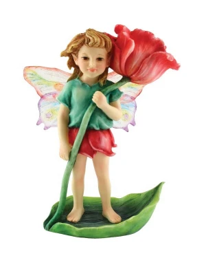 Hand painted small resin figurines fairy tale statue home decorations