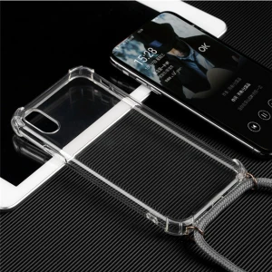 Hanging Mobile Cover Phone Case with Lanyard Neck Strap String Cord Rope for iphone