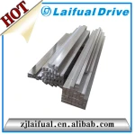 Hardened rack and pinion gear