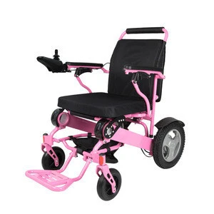 health care light weight folding electric wheelchair lithium battery pack